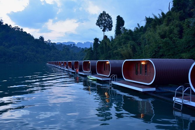 1 Day Khao Sok Jungle Safari and 2 Days Cheow Lan Lake Explorer from Krabi - Cheow Lan Dam and the longtail ride to the raft house