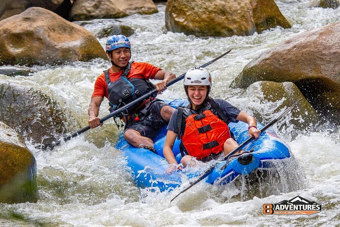 10KM Inflatable Kayaking Adventure - The 8Adventures Camp start point