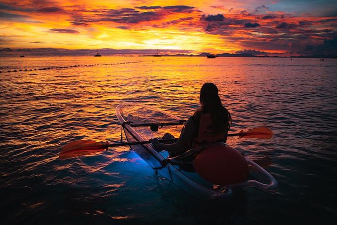 2-Hour Clear Kayak Illuminated Night Tour in Krabi - From sunset scenery to the first paddle