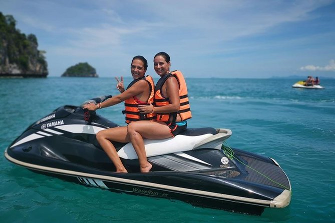 3-Hour Jet Ski Safari from Koh Samui to Pig Island or Koh Phangan - How the group riding works