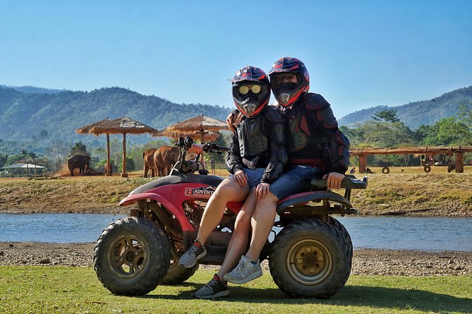 3hr ATV/ Quad biking adventure in Chiang Mai - The elephant encounters are an unusual bonus