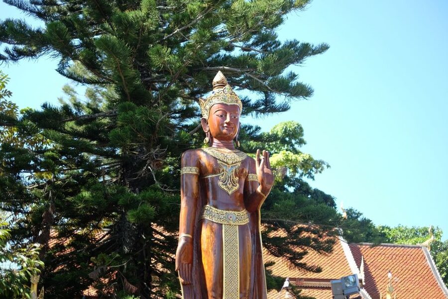 4-Hour Doi Suthep & Hmong Hill Tribe Village from Chiang Mai - Wat Phra That Doi Suthep and the 309-step choice