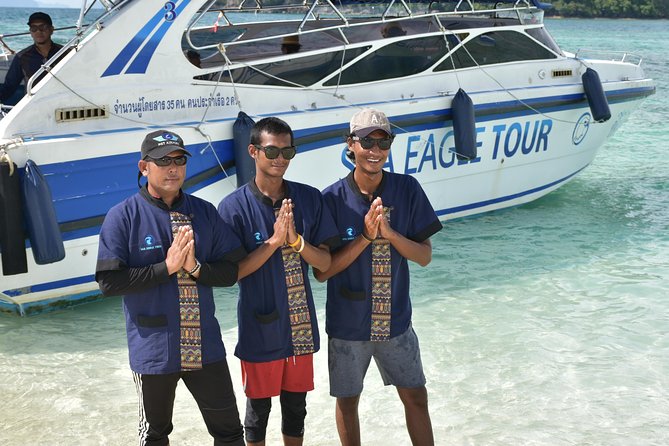 4 Island Speed Boat Adventure from Krabi - Railay Beach begins the coastal scenery