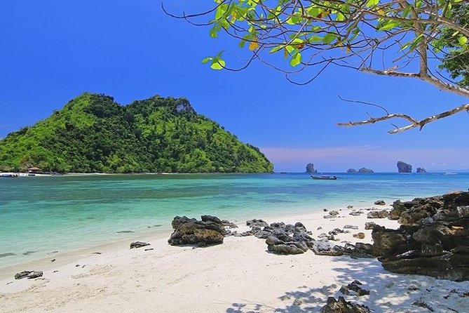 4 Islands One Day Tour From Krabi - Ao Nang Beach and the start of the boat ride