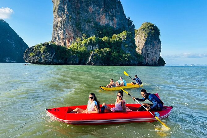 5 in 1 James Bond Tour by Long Tail Boat - Sea canoeing around caves and mangroves