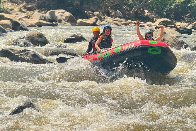 7 Hour Sticky Waterfall and Double Rafting Adventure - Guides, photographs, and the human side