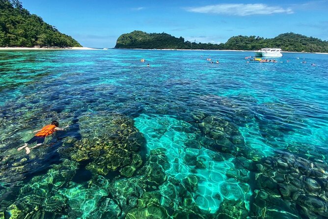 A full Day Haa & Rok islands from Koh Lanta( By Speed Boat) - First snorkeling stop at Koh Rok Nai