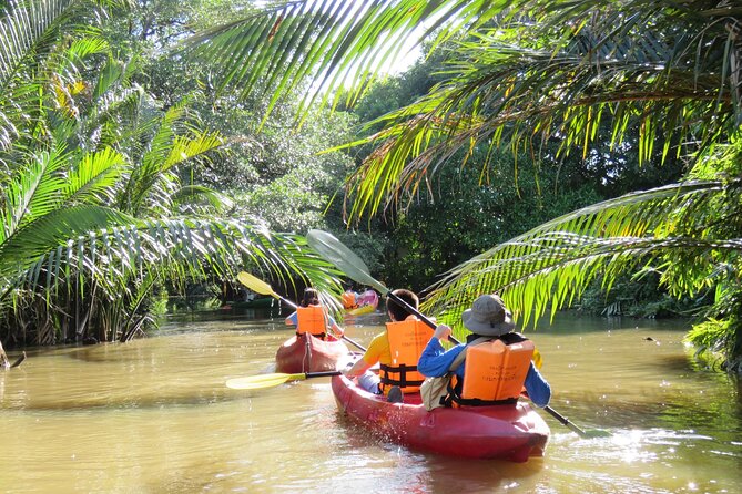Adventure in Bangkok Green area - Kayaking through canals and palm jungle