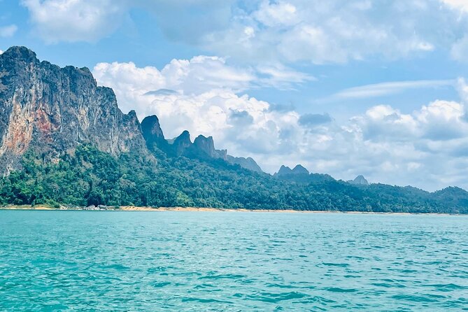 Amazing One Day Trip At Cheow Larn Lake From Khao Lak - Nam Rad Watershed Creek: clear water and slippery rocks