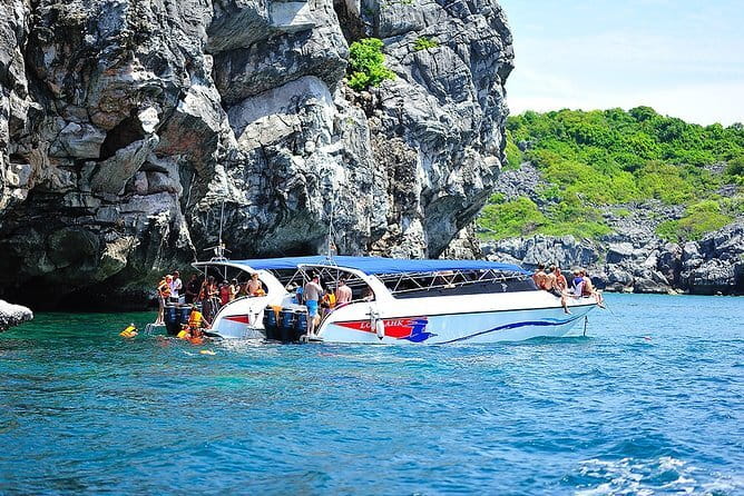Angthong National Marine Park by Highsea Tour (Official) - The long-tail boat transfers and return to Samui