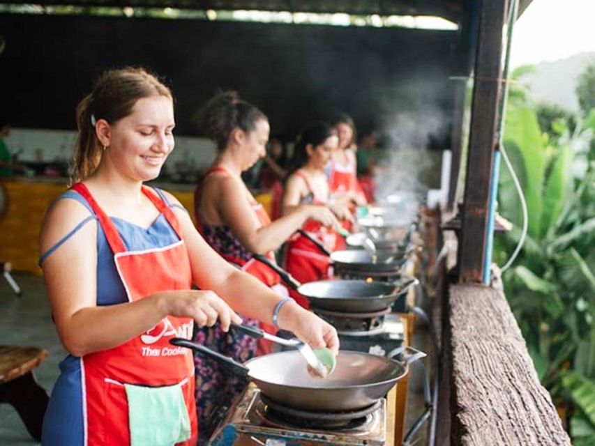 Ao Nang: Half-Day Thai Cooking Class Krabi Province - Food, leftovers, and the recipe book