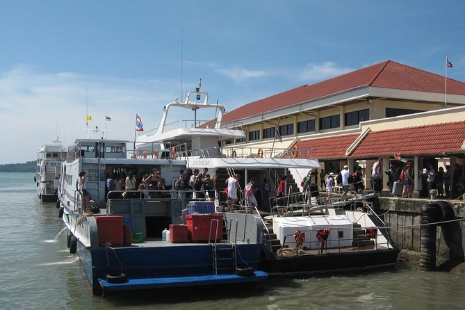 Ao Nang to Phuket by Ao Nang Princess Ferry - The Andaman Sea crossing and Phang Nga Bay views