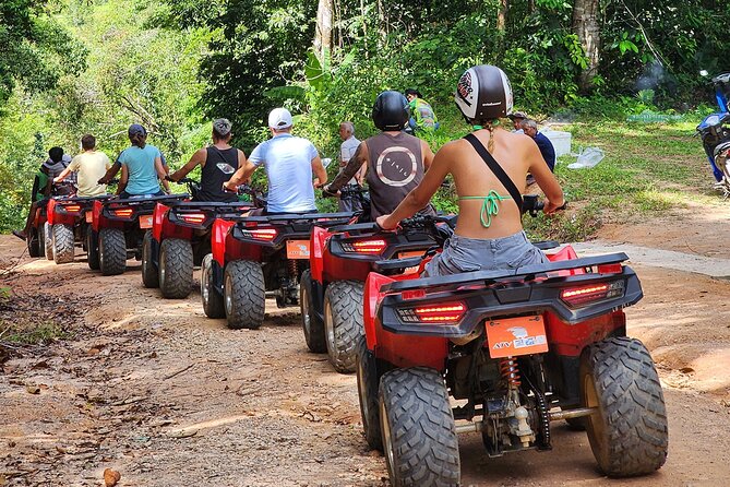 ATV 1.5 Hours Jungle Safari Tour On Koh Phangan - Steep climbs toward the mountain peak