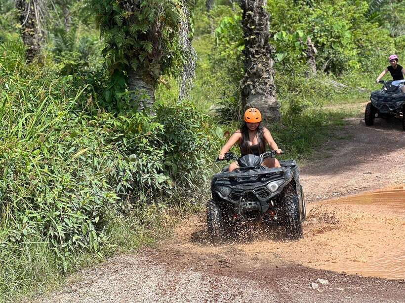 ATV adventure (30 min) and Archery (30 min) - Archery adds a calmer second act
