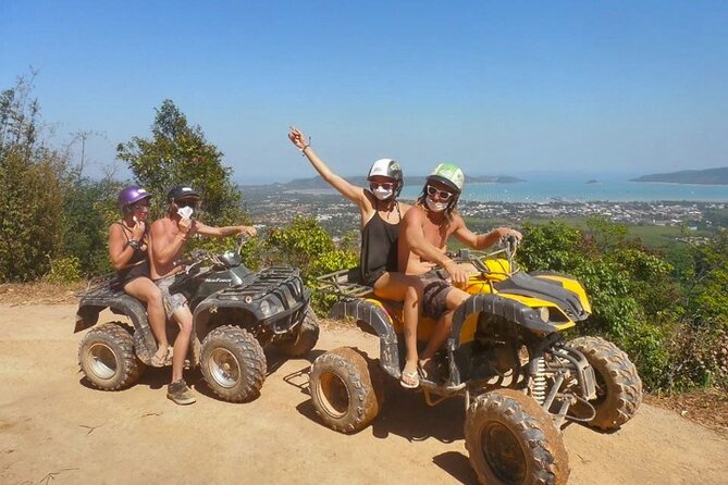 ATV Riding To The Big Buddha And Zipline In Phuket - Flying through 32 zipline platforms