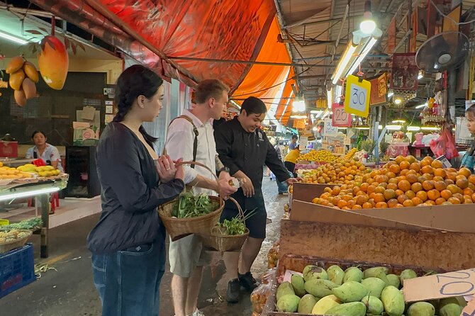 Authentic Thai Cooking with the Largest market visit &TukTuk ride - Meeting at Khlong Toei Market
