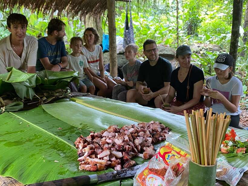 Authentic trek only walk in Chiang Rai jungle - The waterfall makes the effort worthwhile