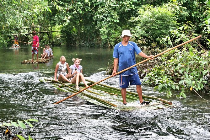Bamboo Rafting and Sea Turtle Conservation Center Half Day Tour From Khao Lak - Ton Pling Waterfall and its cool natural pools