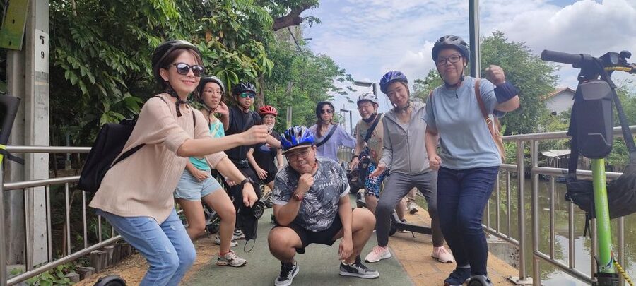 Bangkok: Bang Kachao E-Scooter Jungle Tour - The mango stop and the ride back