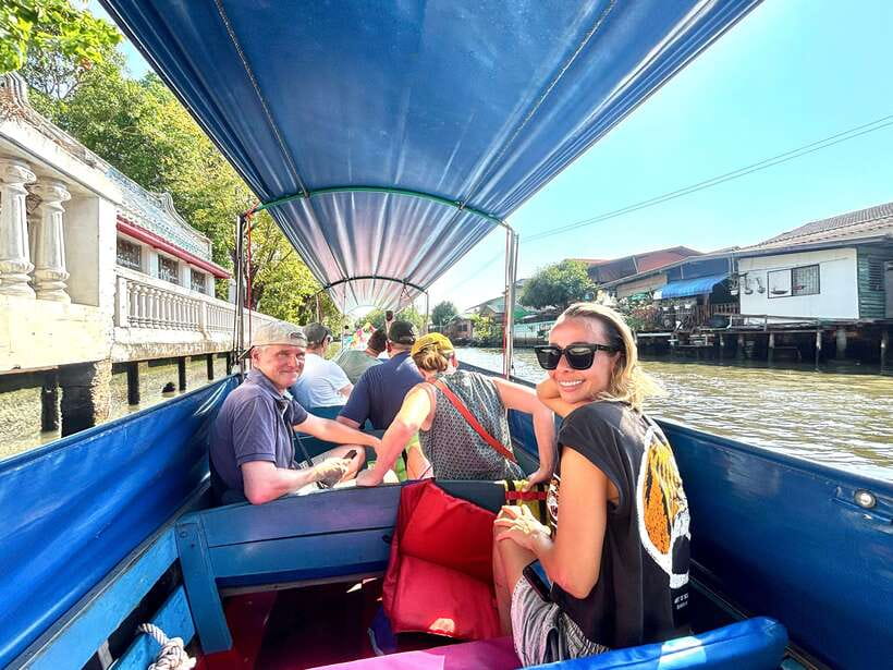 Bangkok: Bike, Boat & Food Tour in Thonburi - Riding through Talat Phlu and the first backstreets