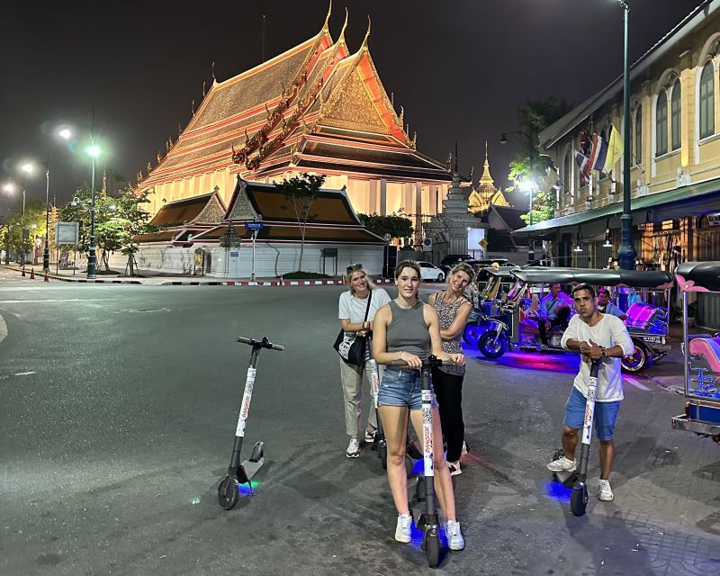 Bangkok By Night by Electric Scooter &/or Bike - Why an evening scooter ride works so well in Bangkok