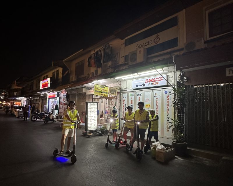 Bangkok By Night by Electric Scooter &/or Bike - Wat Arun and the Grand Palace after dark