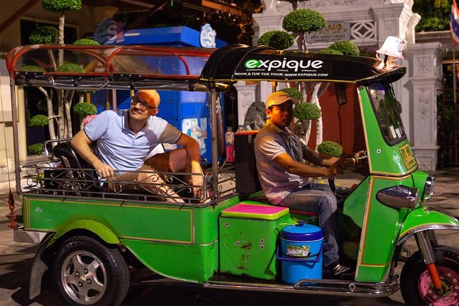Bangkok by Night Tuk Tuk Tour: Markets, Temples & Food - The tuk-tuk ride through Bangkok’s older districts
