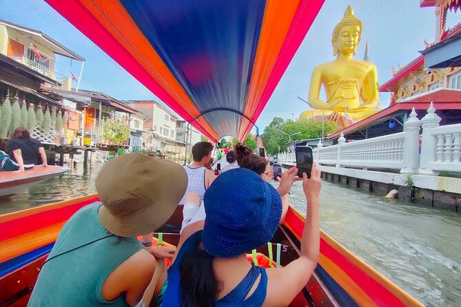 Bangkok Canal Tour: 2-Hour Longtail Boat Ride - Crossing the Chao Phraya with Wat Arun in view