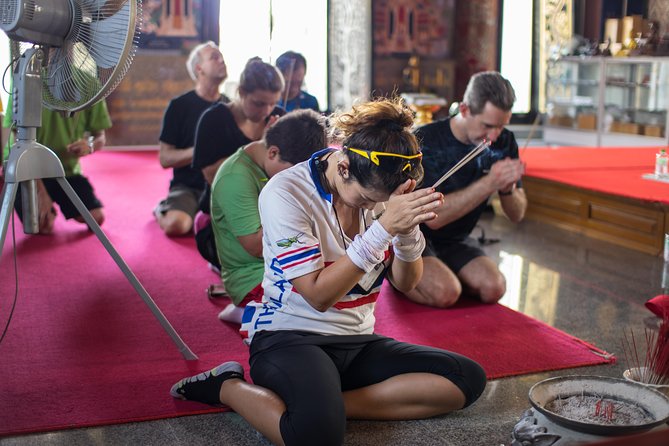 Bangkok Canal Tour by Boat and Bike - Wat Kalayanamit and the first Chinatown area