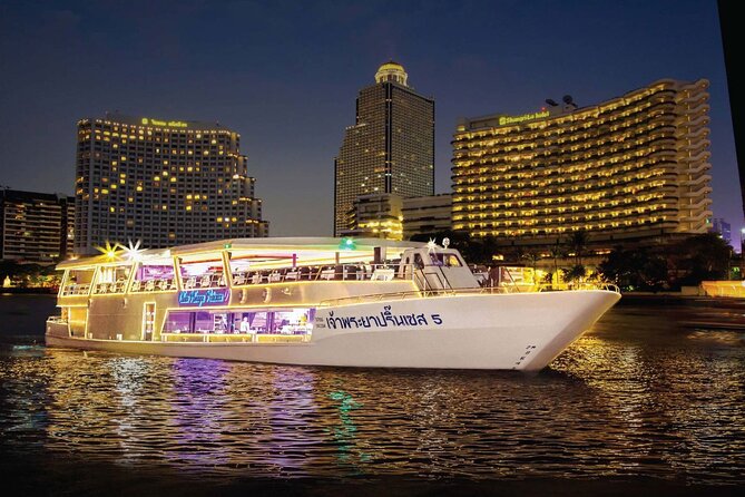 Bangkok Chao Phraya Princess Night Dinner Cruise - The first river views: Phra Pin-klao Bridge