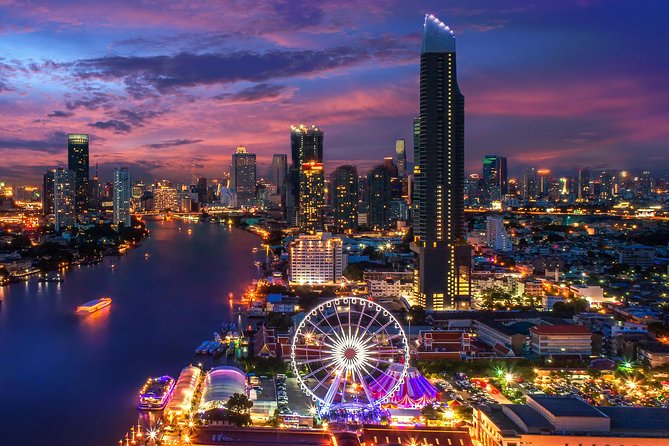 Bangkok Chao Phraya River Sunset Cruise Tour Admission Ticket - The Grand Palace from the river