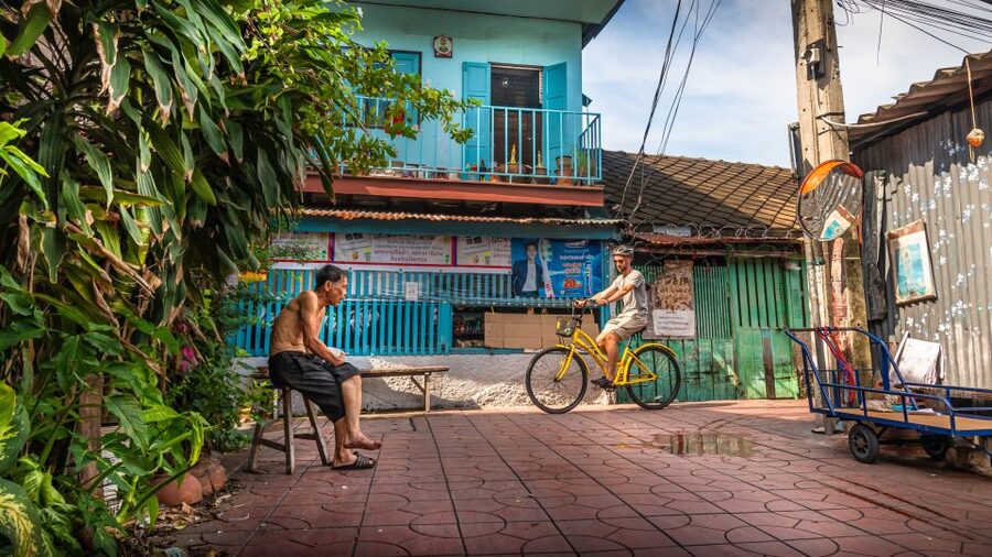 Bangkok Classical Bicycle Tour - Meeting near River City Shopping Center
