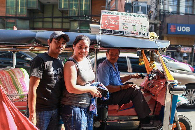Bangkok Combo: Tuk Tuk App Pass, Chao Phraya Boat & E-sim - Silom: skyscrapers, parks, and a possible coverage problem