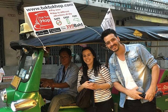 Bangkok Combo: Tuk Tuk App Pass, Chao Phraya Boat & E-sim - Siam Center: the shopping heart of the route