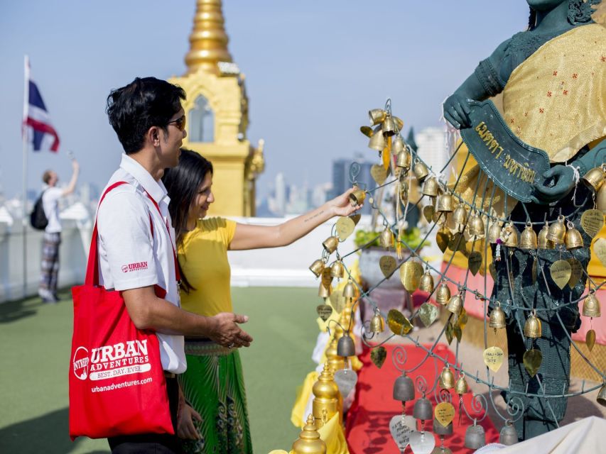 Bangkok Electric Tuk Tuk: Street Food & Markets - Grand Palace views from the west bank