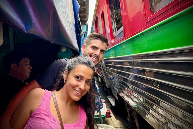 Bangkok: Floating Market and Train Market Experience - Taking a long-tail boat through the canals