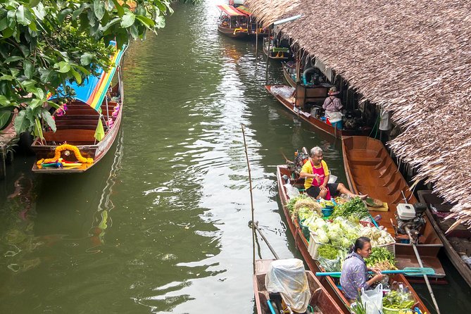 Bangkok Floating Markets and Boat Tour - Starting at Wat Saphan and learning temple manners