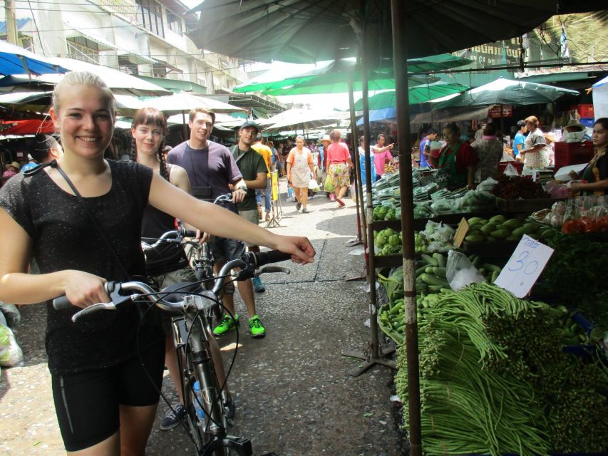 Bangkok Full-Day Bike Tour with Boat Transfer and Lunch - The Fresh Food Market and a Taste of Tropical Fruit