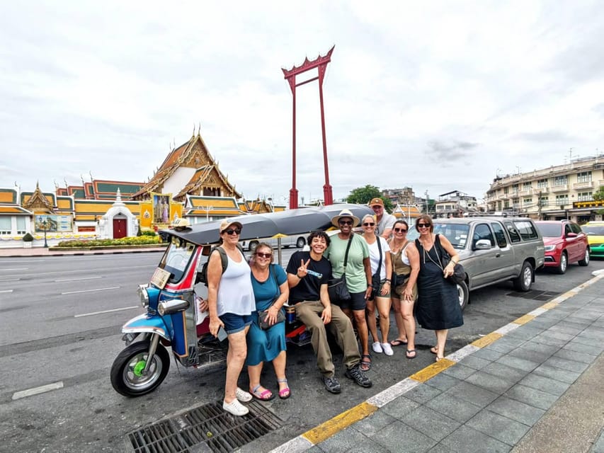Bangkok: Guided Tour in a Typical Thai Tuk-Tuk - Wat Ratchanatdaram and the Loha Prasat view