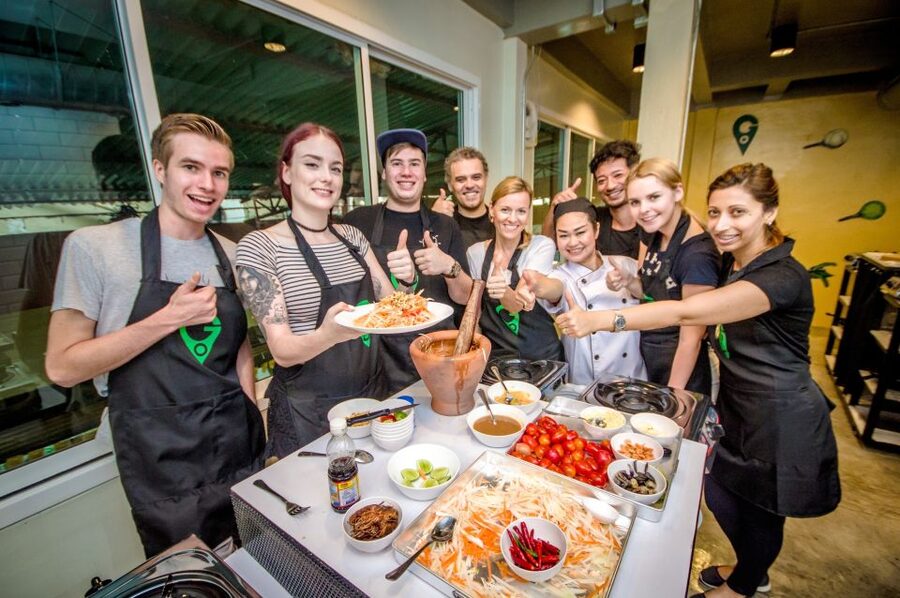 Bangkok: Half-Day Thai Cooking Class in Bangrak District - Five dishes prepared from the beginning