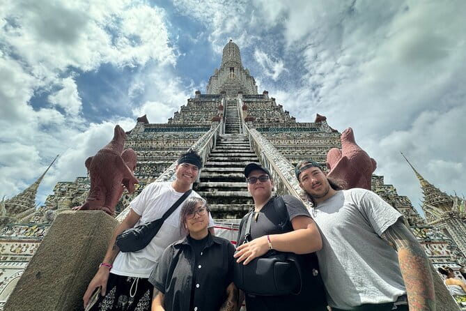 Bangkok History Temples Markets and Food Tasting - Tha Chang Pier, Ferry Ride, and Market Snacks