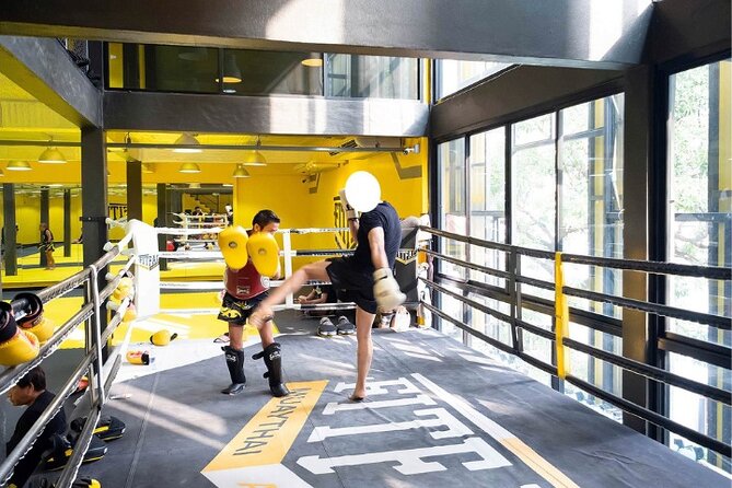 Bangkok:Learn 1-1 Muay Thai + Free Muaythai Shorts & Hotel Pickup - Changing into Muay Thai shorts and getting ready
