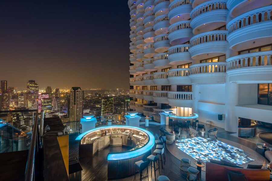 Bangkok: Lebua Rooftop Bar Reservation & Round-Trip Transfer - What your evening may look like from 5 PM onward