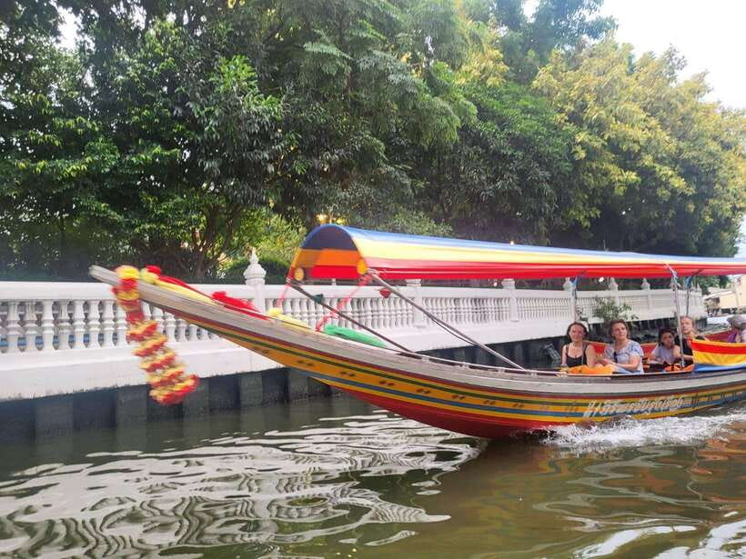 Bangkok: Longtail Boat Canal Cruise - Wat Paknam and Bangkok’s largest Buddha