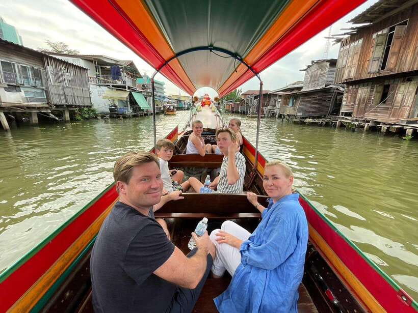 Bangkok: Longtail Boat Canal Cruise - Meeting at Elefin Coffee near Wat Pho