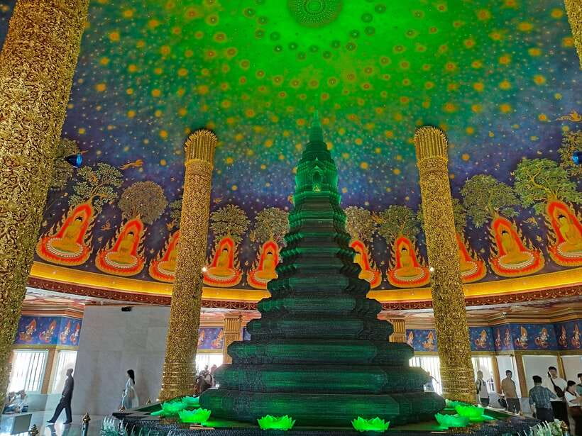 Bangkok: Longtail Boat Canal Tour to Wat Arun - Wat Paknam Phasi Charoen and the emerald pagoda