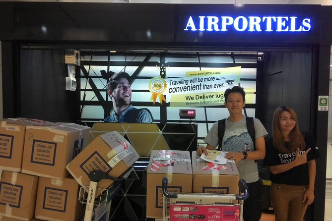 Bangkok Luggage Delivery from Hotel to Airport - Sports equipment and several bags