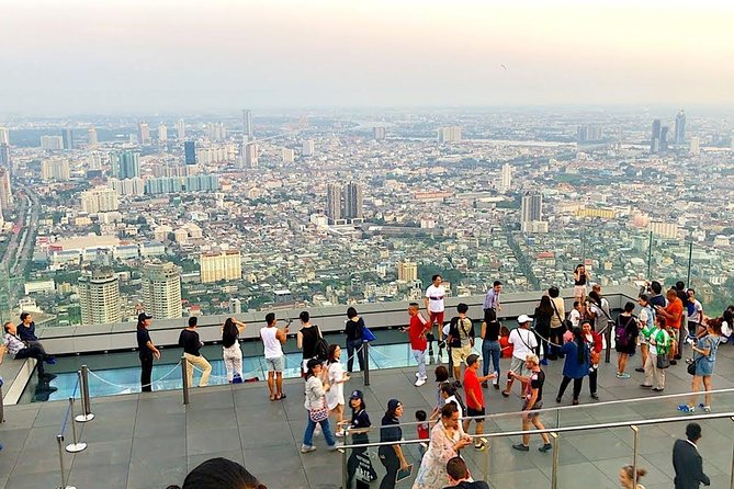 Bangkok Mahanakhon SkyWalk Experience with Private Hotel Transfer - The SkyWalk view from Thailand’s tallest building