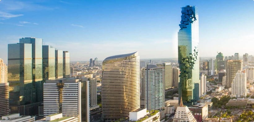 Bangkok: Mahanakhon Skywalk Sunset Ticket with Photo - The 74th-floor indoor deck at 314 meters