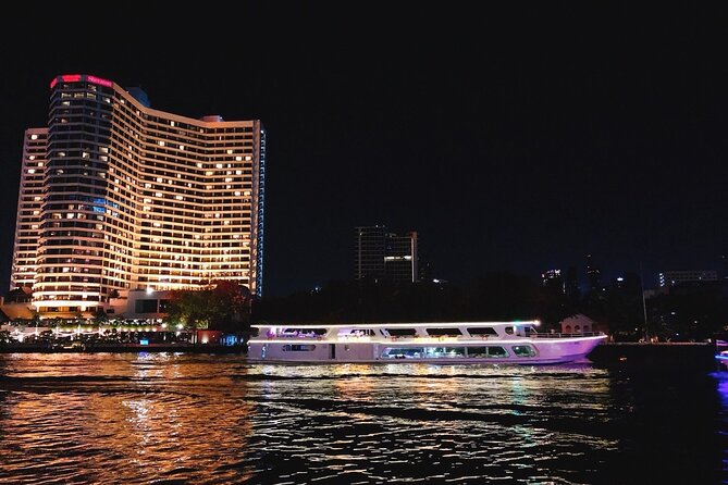 Bangkok Meridian Dinner Cruise from ICONSIAM - Wat Kalayanamitr and the quieter Thonburi bank